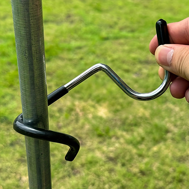 2pcs Outdoor Camping Hooks Lamp Hooks Non-slip Storage Hooks