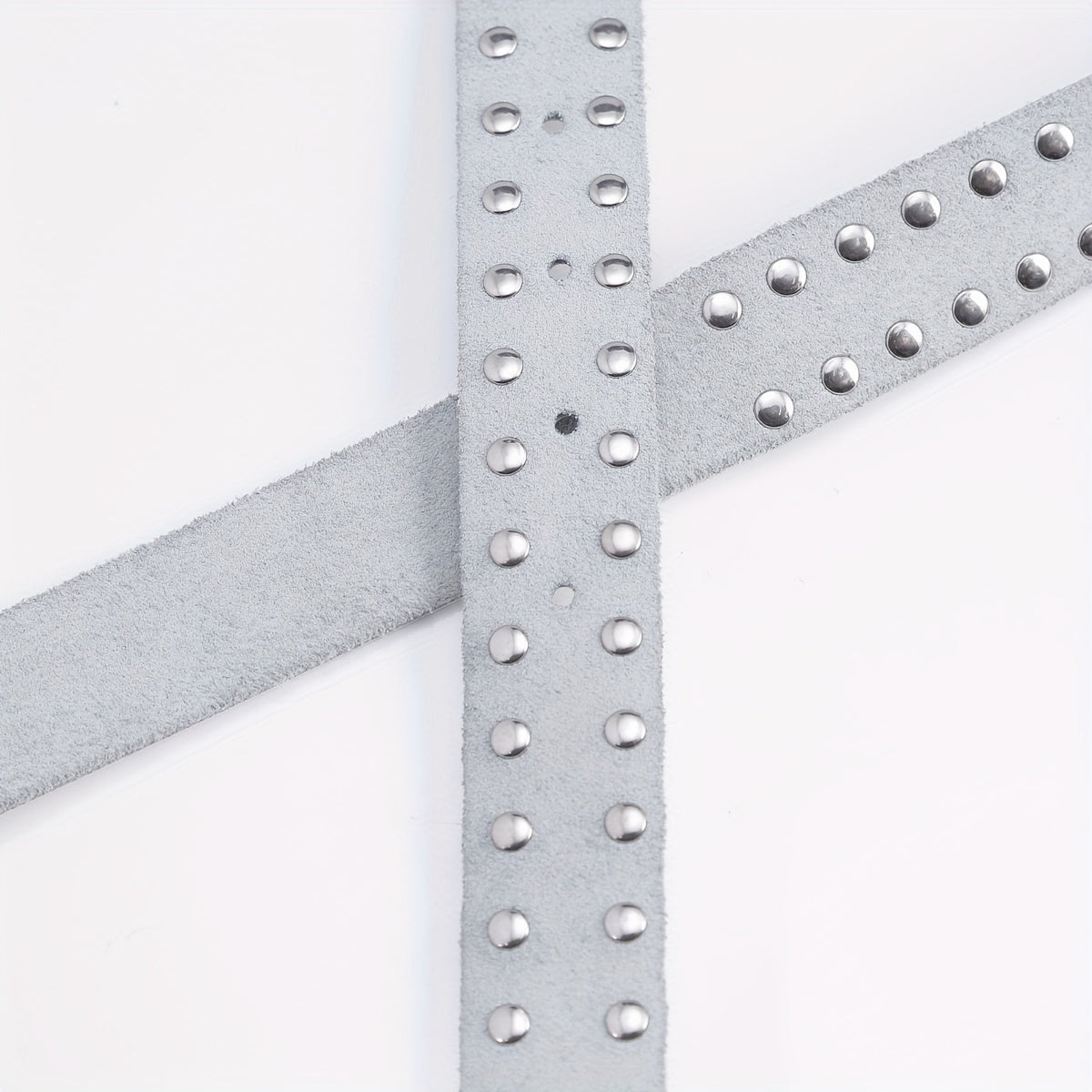 Men's 44in PU Leather Colorful Faux Diamond Belt Waist Strap