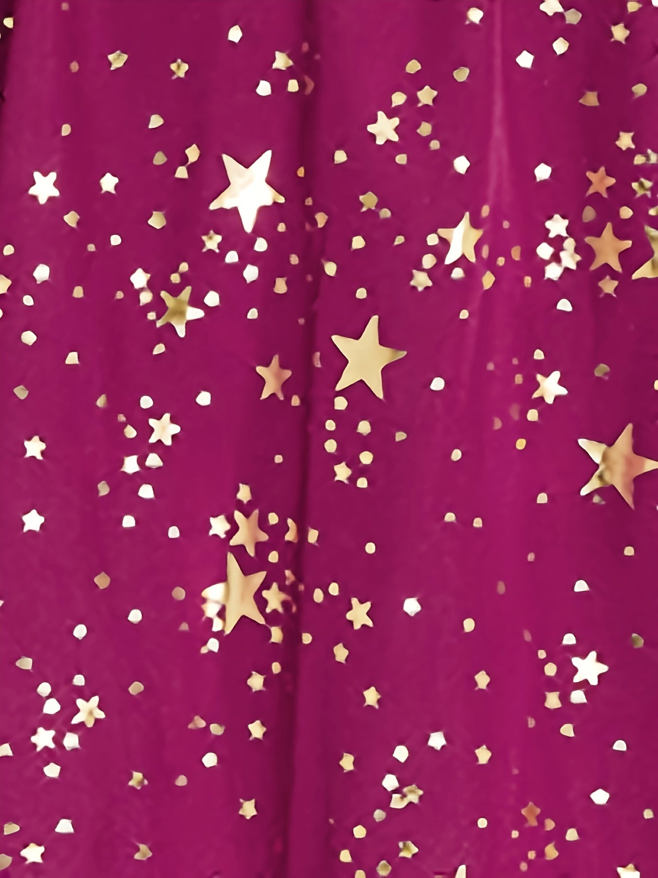  Golden Star Print Off Shoulder Mini Dress
