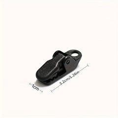 12pcs Outdoor Camping Tent Windproof Clips Crocodile Clip