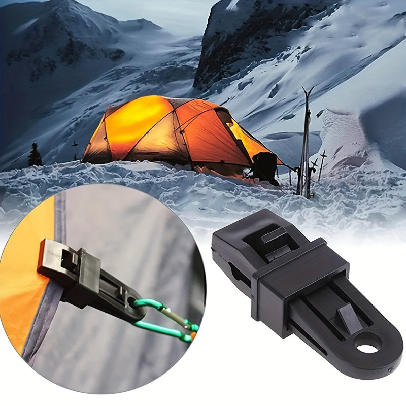 10x Heavy Duty Tarp Clips for Camping Canopies