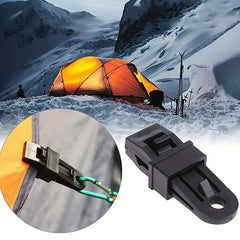 10x Heavy Duty Tarp Clips for Camping Canopies