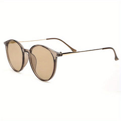 Retro Round Sunglasses Full Frame Vintage Style