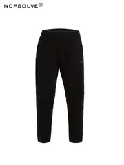 Men's Active Thermal Hooded Jacket & Thick Pants Set