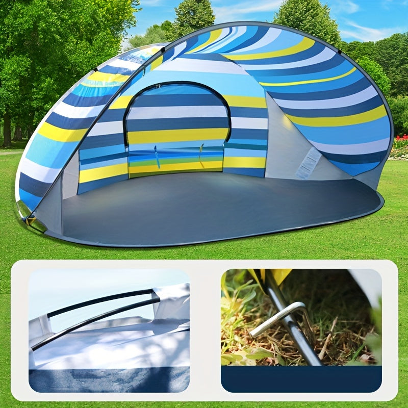 Quick Opening Sun Protection Portable Tent for Outdoor Camping