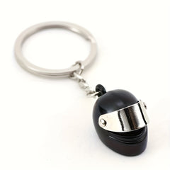 Metal Motorcycle Helmet Key Chain Helmet Shaped Keychain Bag Charm Pendant
