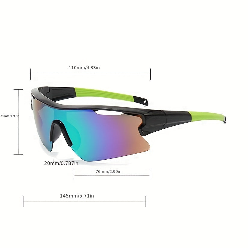 Men's Polarized Night Vision Sunglasses with Hard Case