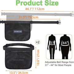 Tennis Storage Bag Pickleball Bag Portable Ball Waist Bag Tennis Pick up Bag