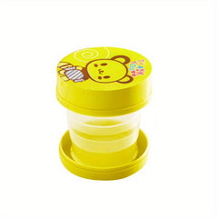 Creative Travel Cartoon Retractable Cup Animal Outdoor Folding Water Cup
