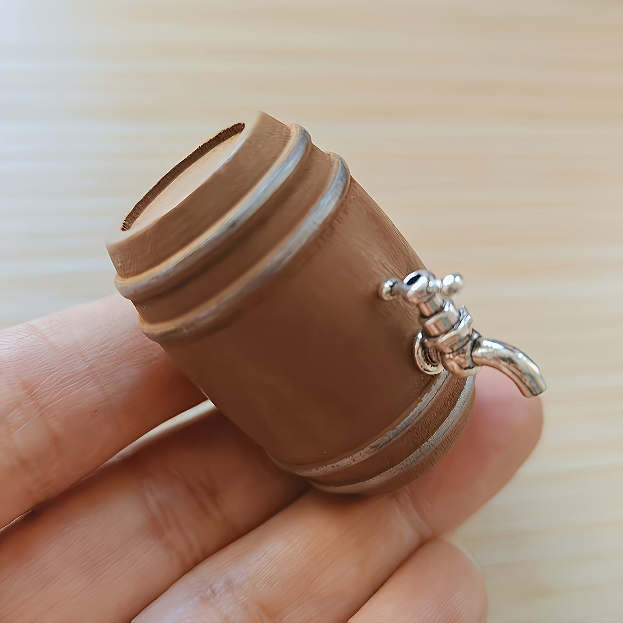 5pcs Mini Faucet Metal Model for Dollhouse Collection Decoration