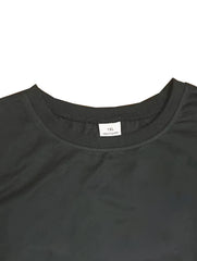  Christmas Lounge Top Women's Plus Christmas Hat Letter Print