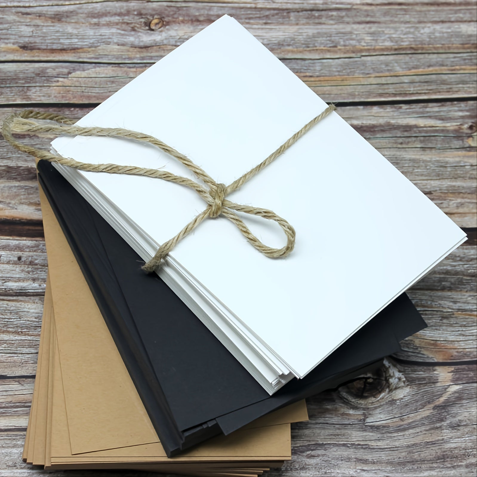 30pcs 3-Color Blank Greeting Cards Postcards Set DIY Note Paper Index Cards