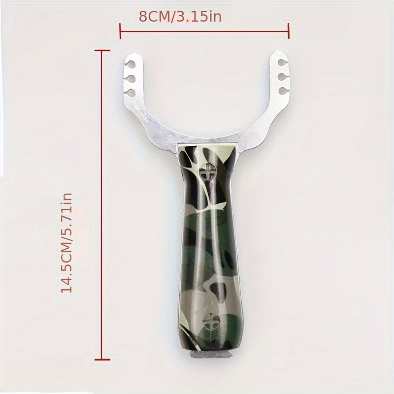 High Precision Camo Slingshot Toy For Outdoor Fun