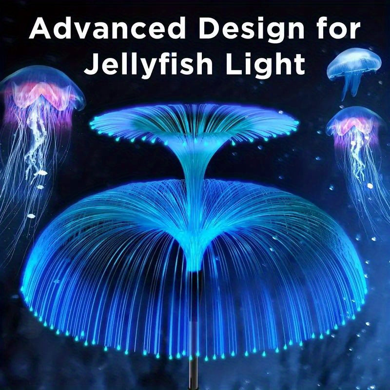 Solar Flower Lights Outdoor Decorative Waterproof Solar Yard Light