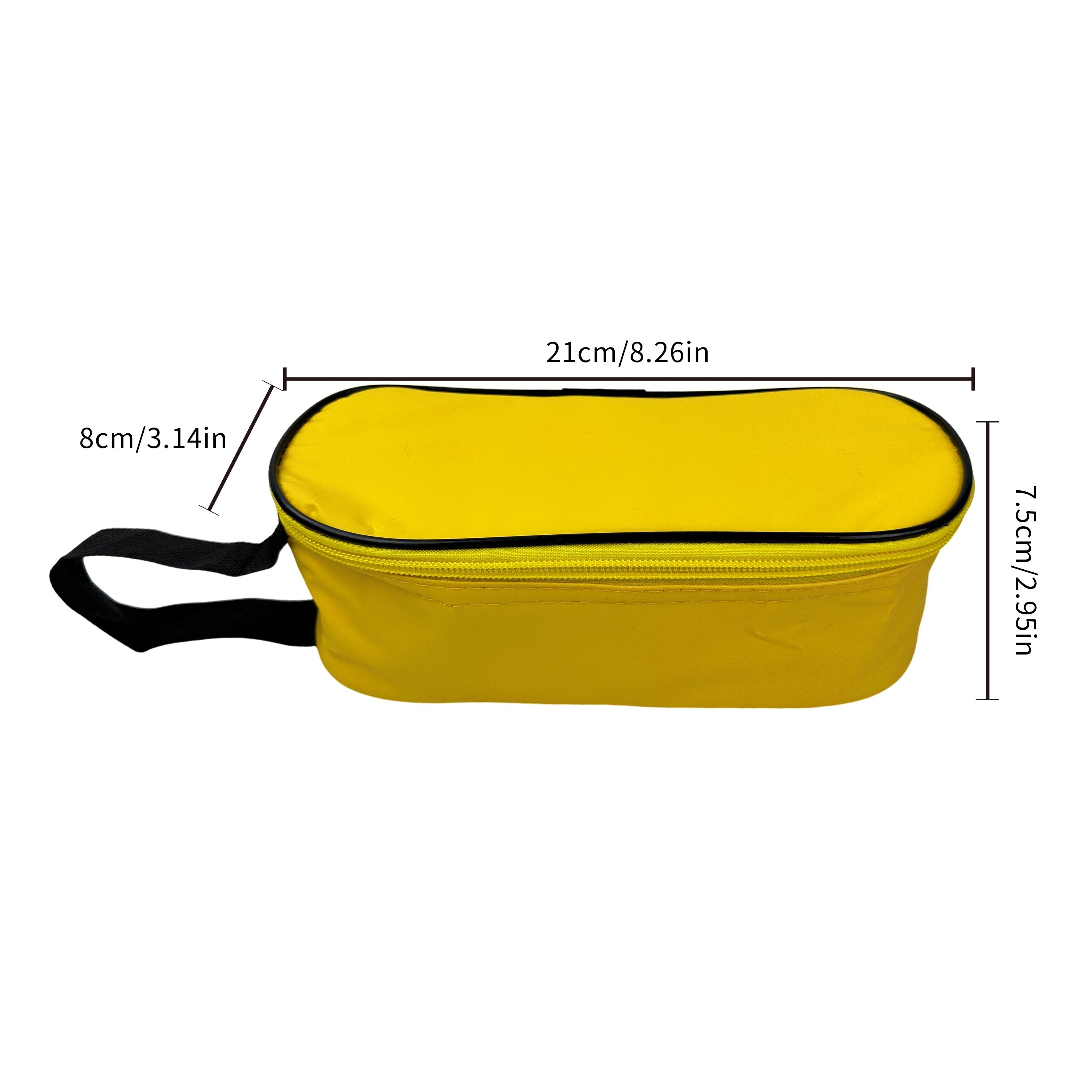 3pc Mini Thermal Insulated Lunch Pouch Portable Cooler Tote Bag Food Storage Bag