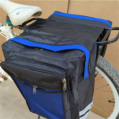 Rear Rack Bag Mountain Bike Double Pack Saddle Bag