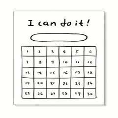 50 Sheets Learning Planner Tearable Memo Pad Mini Note Taking Memo Book