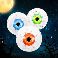 Halloween 4D Eyeball Pumpkin Balloons Inflatable Party Decor