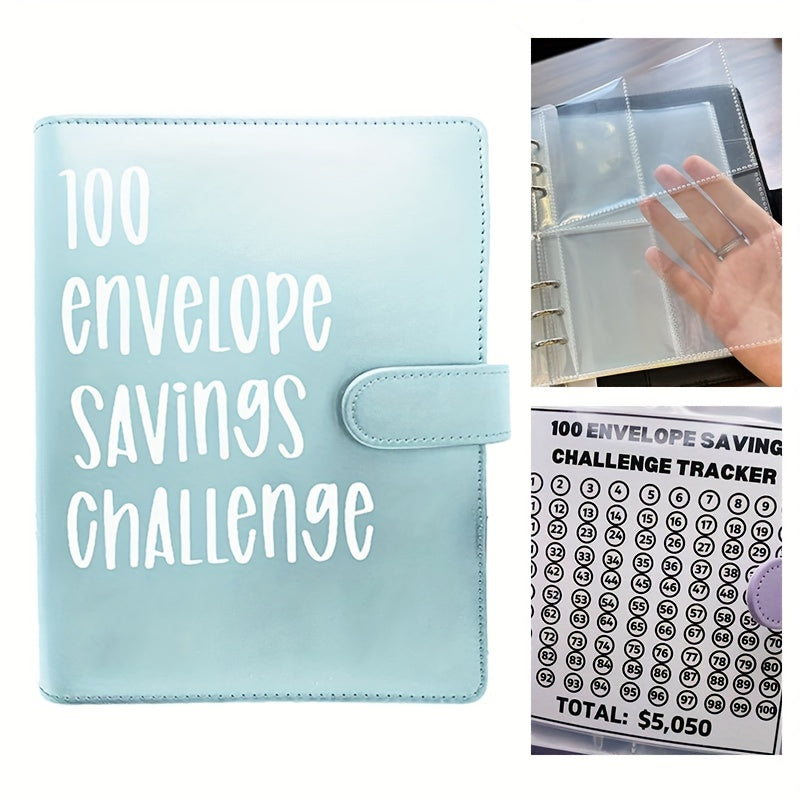 100 Envelope Challenge Binder Budget Planner