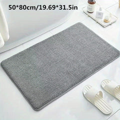 Soft Non Slip Absorbent Quick Drying Bath Rug - Durable Wear-resistant Mat