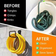 Wall Mount Garden Hose Holder Heavy Duty Water Hose Hanger