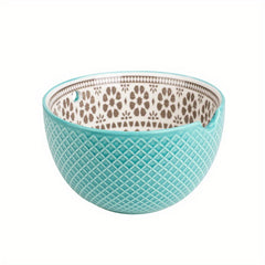 Ceramic Yarn Bowl for Knitting, Yarn Storage Basket, Crochet Hook Organizer