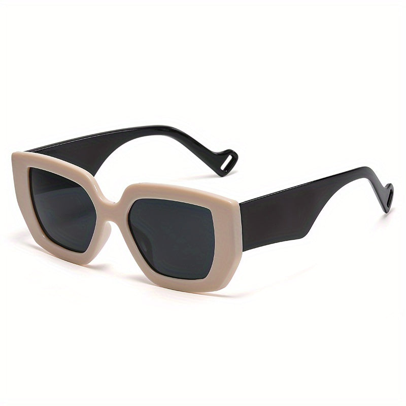Oversized Square Frame Sunglasses UV400
