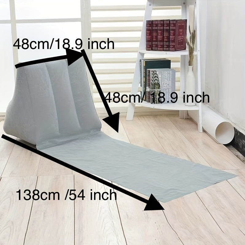 Inflatable Triangle Cushion for Outdoor Relaxation