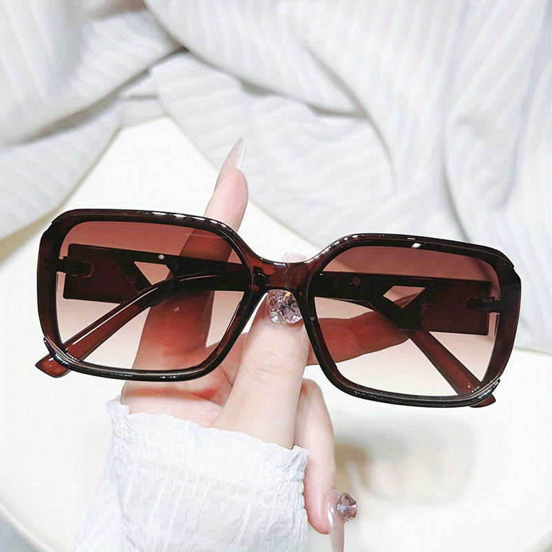 Large Square Sunglasses For Women Men UV400 Sun Shades