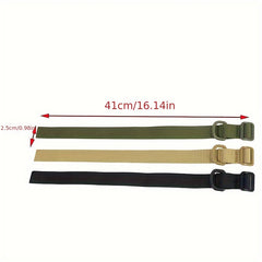 Nylon Safety Belt & Tie down Strap w/ D Buckle