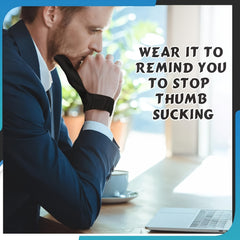 2pcs Thumb Cover Gloves for Adults to Stop Thumb Sucking