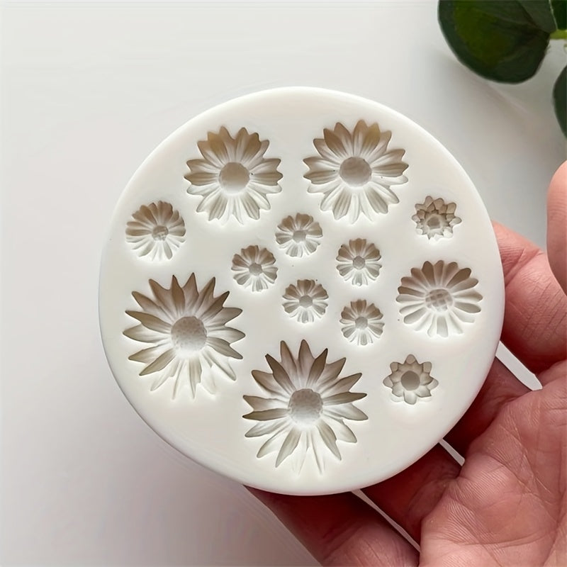 Silicone Flower Mould for DIY Earring Pendants