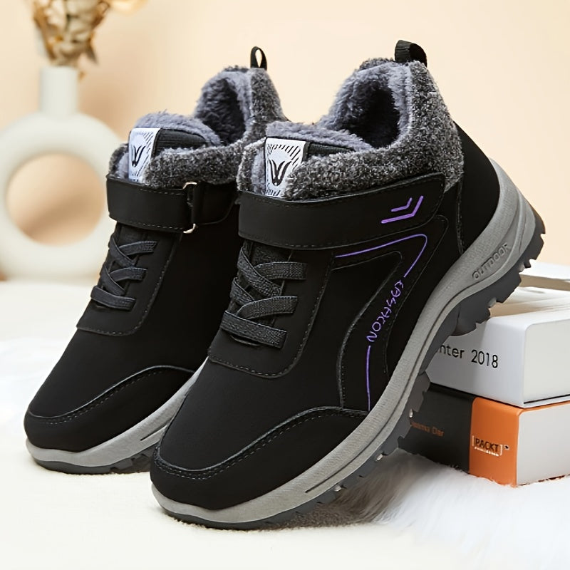 Women's Lightweight Non slip Round Toe Walking Shoes Wear resistant Hiking Shoes