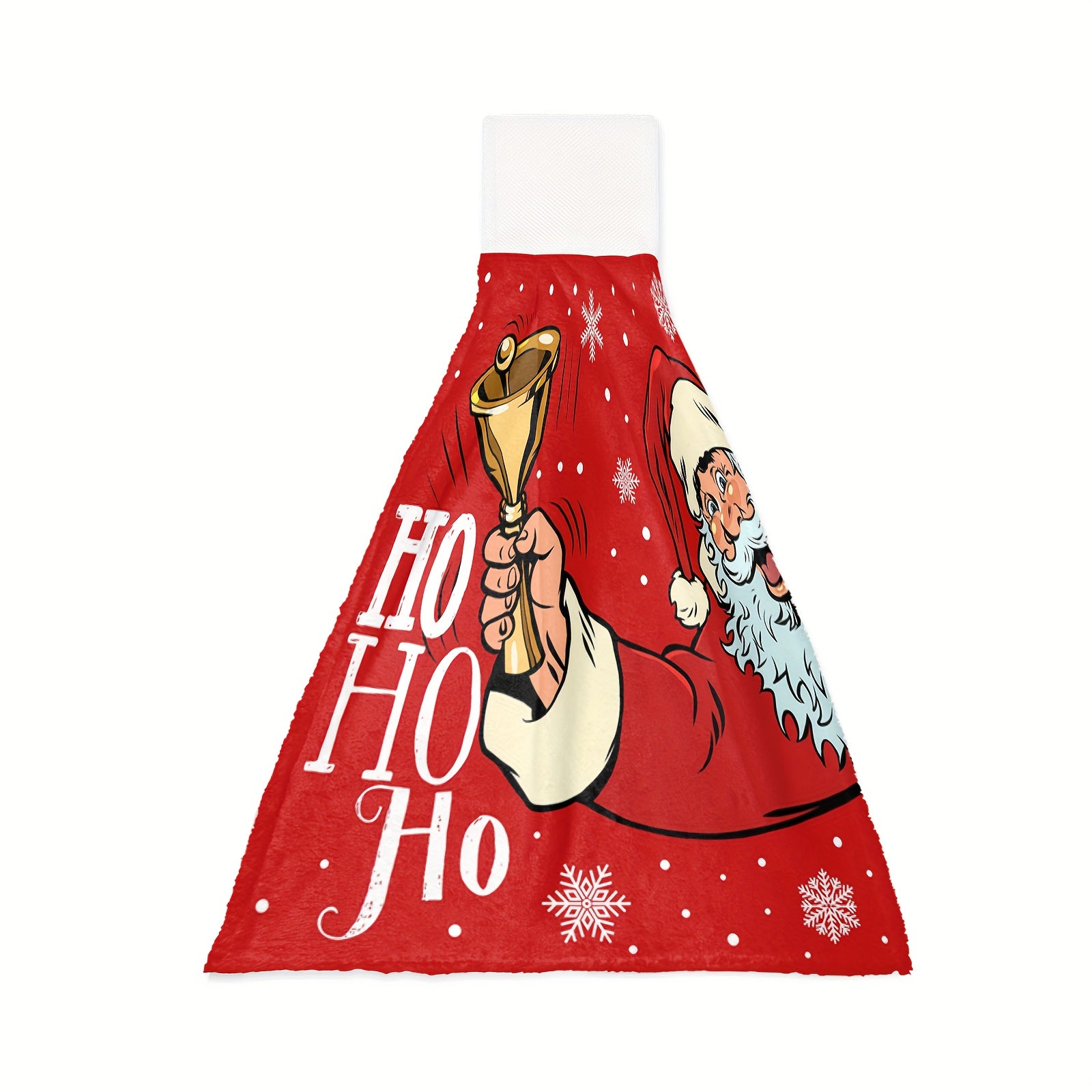 Christmas Santa Fingertip Towel Soft Absorbent Dish Cloth