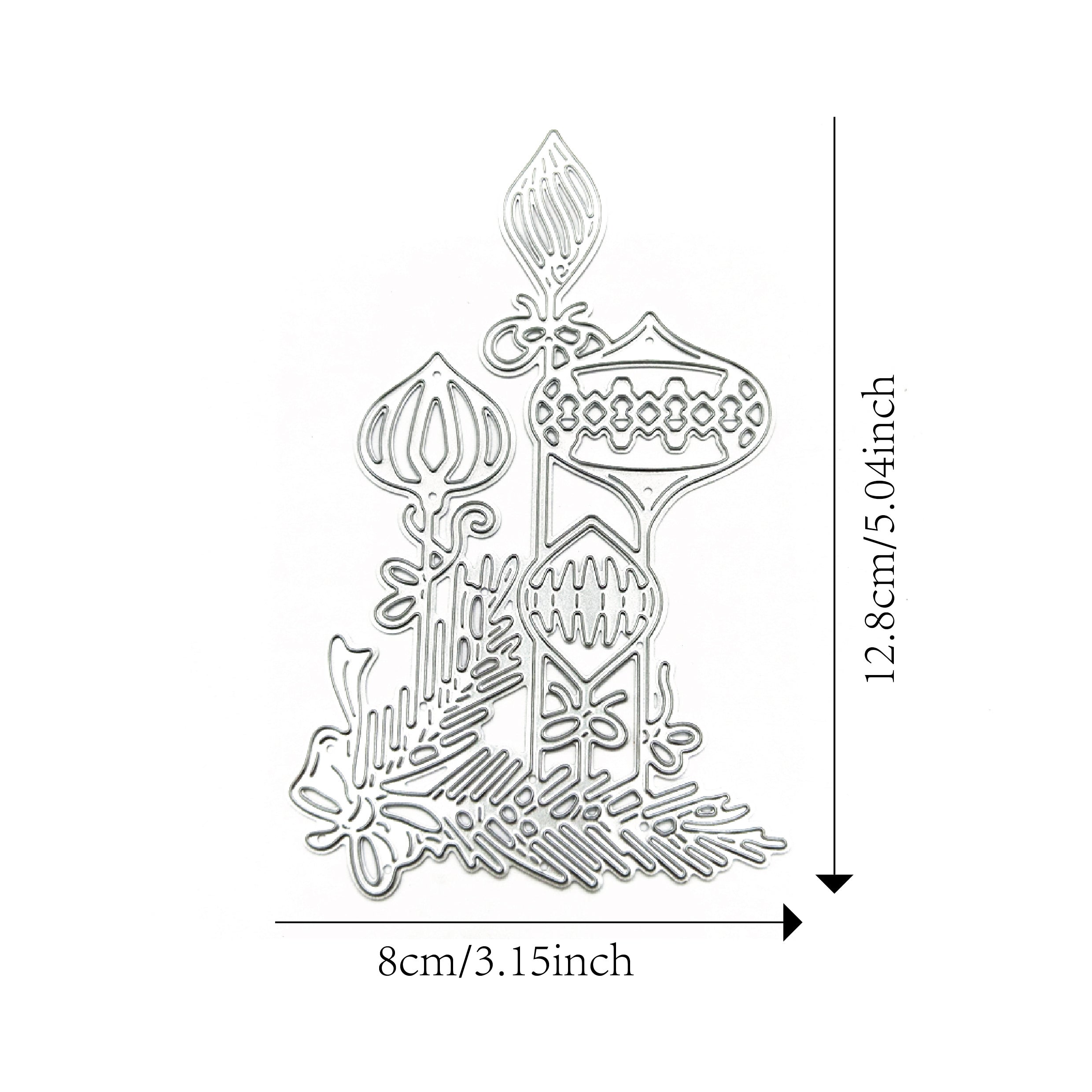 1pc Christmas Metal Cutting Dies Stencils DIY Card Making Scrapbook Craft