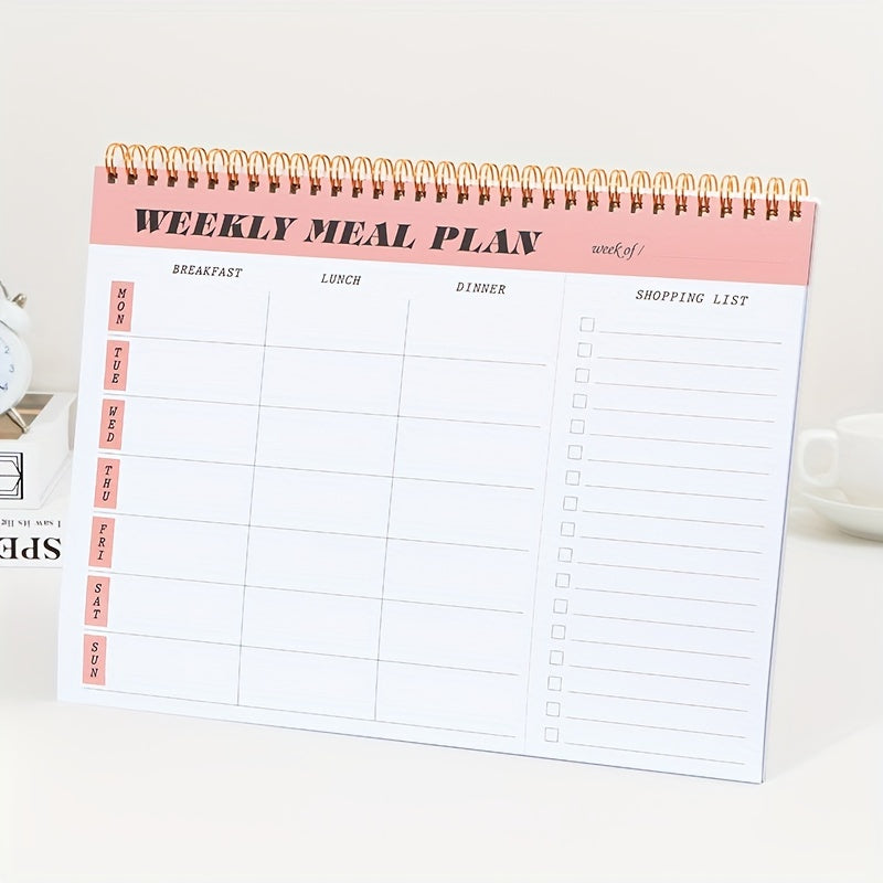 A4 Coil Weekly Planner for Students and Office Workers