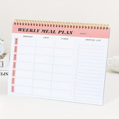 A4 Coil Weekly Planner for Students and Office Workers