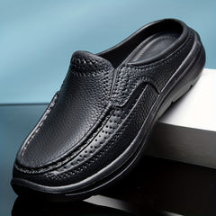 Men's Slip-on Mules Casual Walking Slippers Backless Loafers