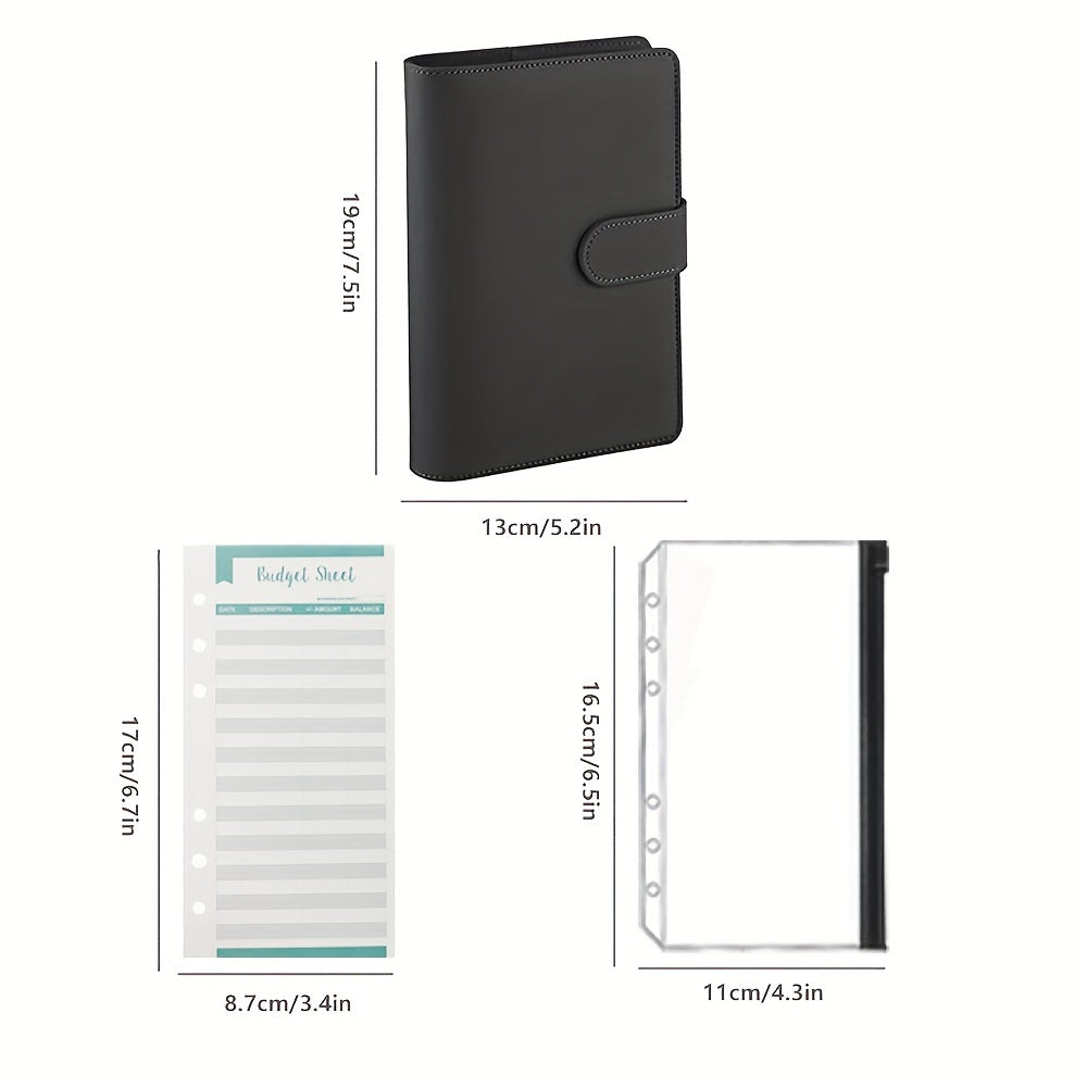 A6 Cash Envelopes Binder Wallet Budget Set