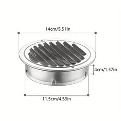 304 Stainless Steel Vent Mesh Cover for Pipe Exhaust Fan