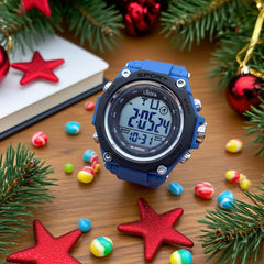 Boys' Waterproof Sports Watch with Alarm Timer