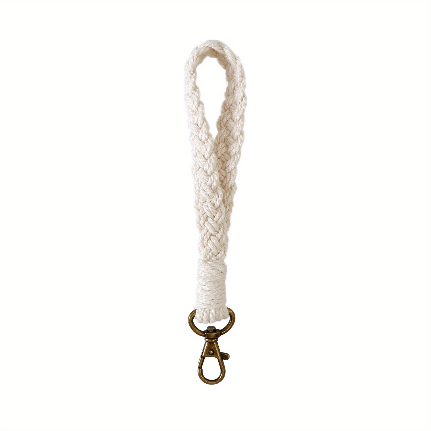 Cotton Wristlet Keychain Lanyard for Women and Girls