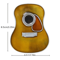 Violin-Shaped Belt Buckle for Men