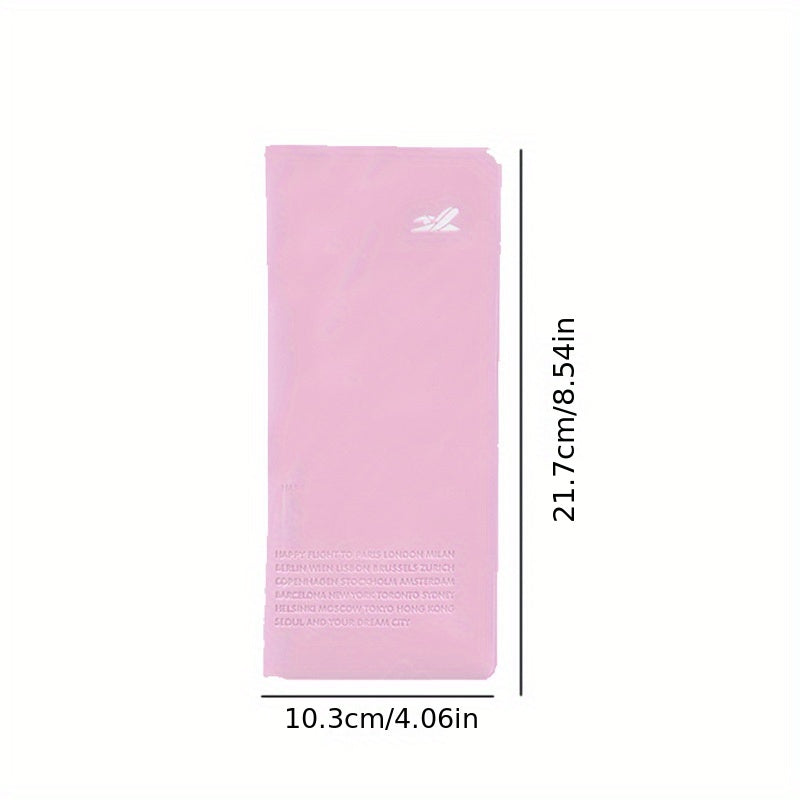 Multifunctional Passport Holder Card Holder PVC Document Holder