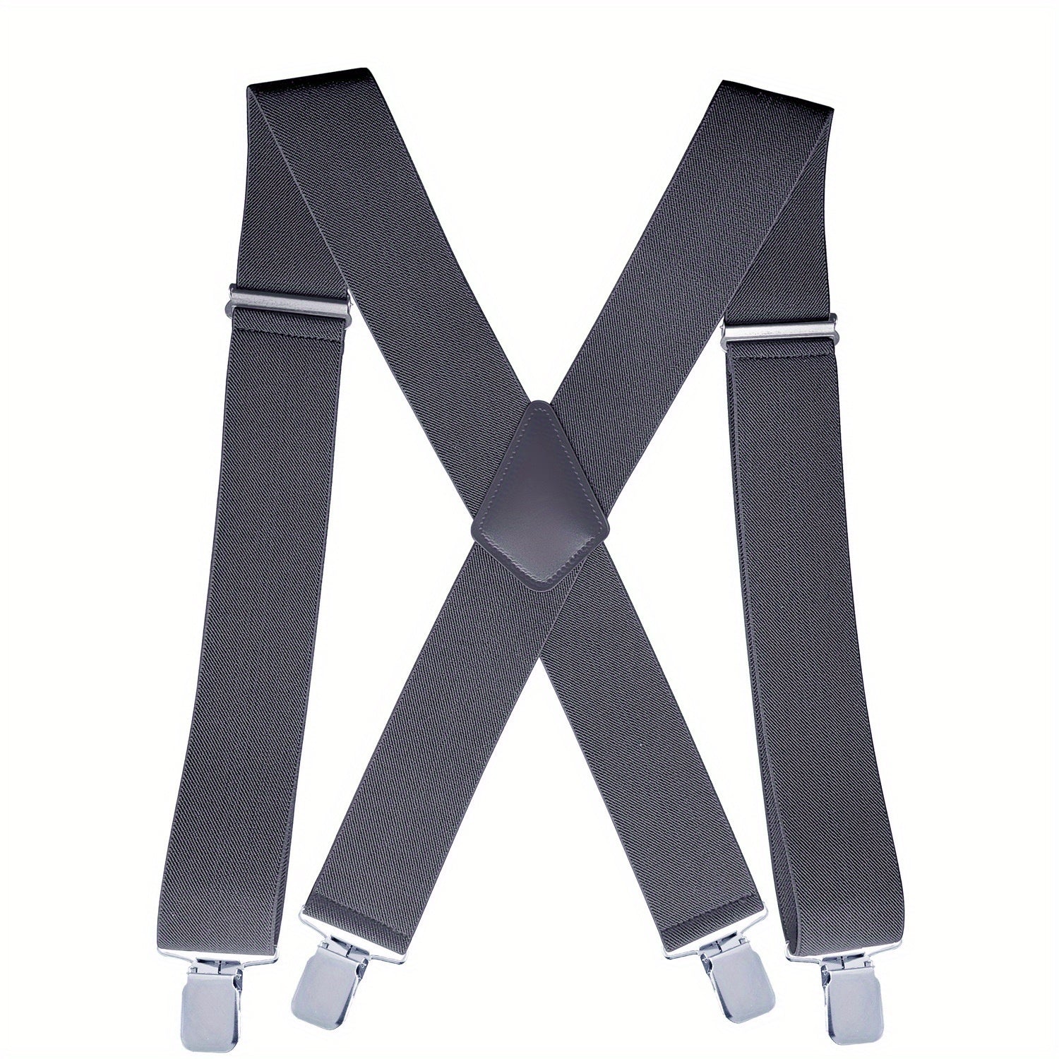 Men's Adjustable Elastic Suspenders with Comfortable Straps