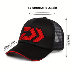 Fishing Embroidery Baseball Cap Outdoor Sports Fishing Sun Hat