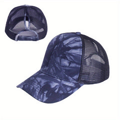 Tie Dye Hip Hop Baseball Cap Adjustable Sunshade Dad Hats Women Men