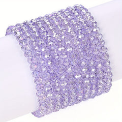 6 8mm AB Crystal Glass Beads Faceted Crystal Glass Beads for Jewelry Making DIY