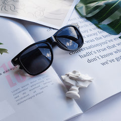 Rereo Square Sunglasses Men Women Oversized Stylish Sun Glasses