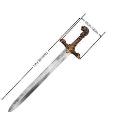 Halloween Western Style Sword Cross Rose Sword for Knight Role Play